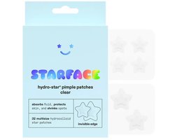 Starface Hydro-Stars Clear Pimple Patches Navulling – Transparante Acne Patches – 32 Stuks