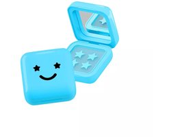 Starface - Hydro-Star + Salicylic Acid Pimple Patches Blue Compact - Deeper Spots, Cute Star Shape, Vegan, 32 count