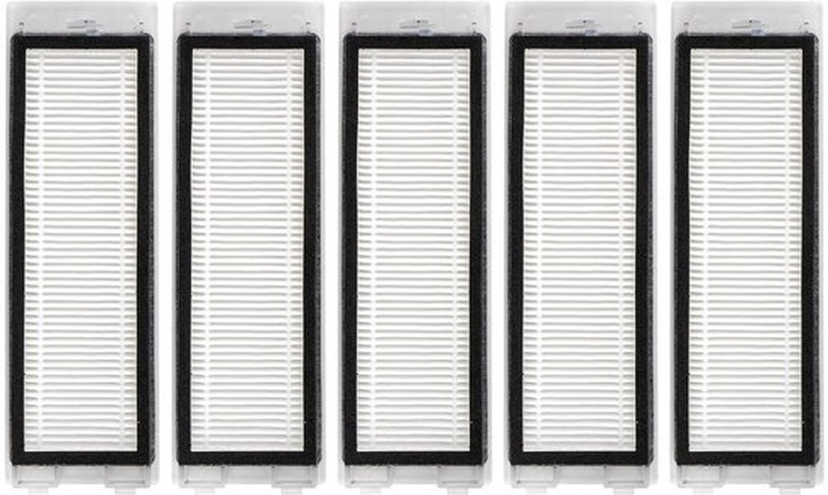 HEPA-filter Vervanging - 5 Pack - Compatibel met Roborock Q Revo - Filters Accessoires Kit - Hoogwaardige Filtratie - Efficiënte Stofopvang - Stofzuigerfilter