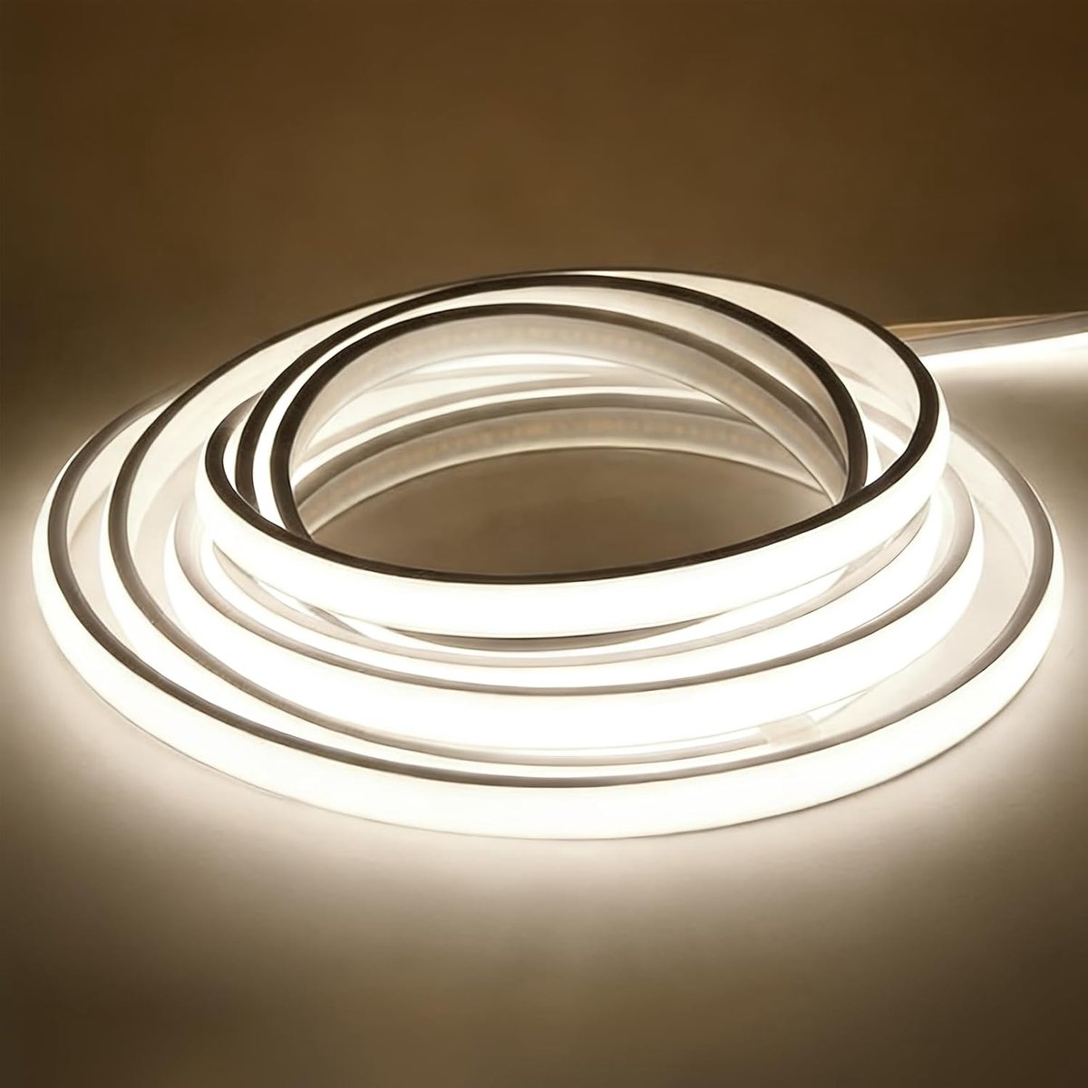 SnelShoppen - LEDstrips Wit 2m - Flexibele LED Tape - Perfect voor Feesten, Tuin, Keuken en Kamperen - Energiezuinig en Duurzaam