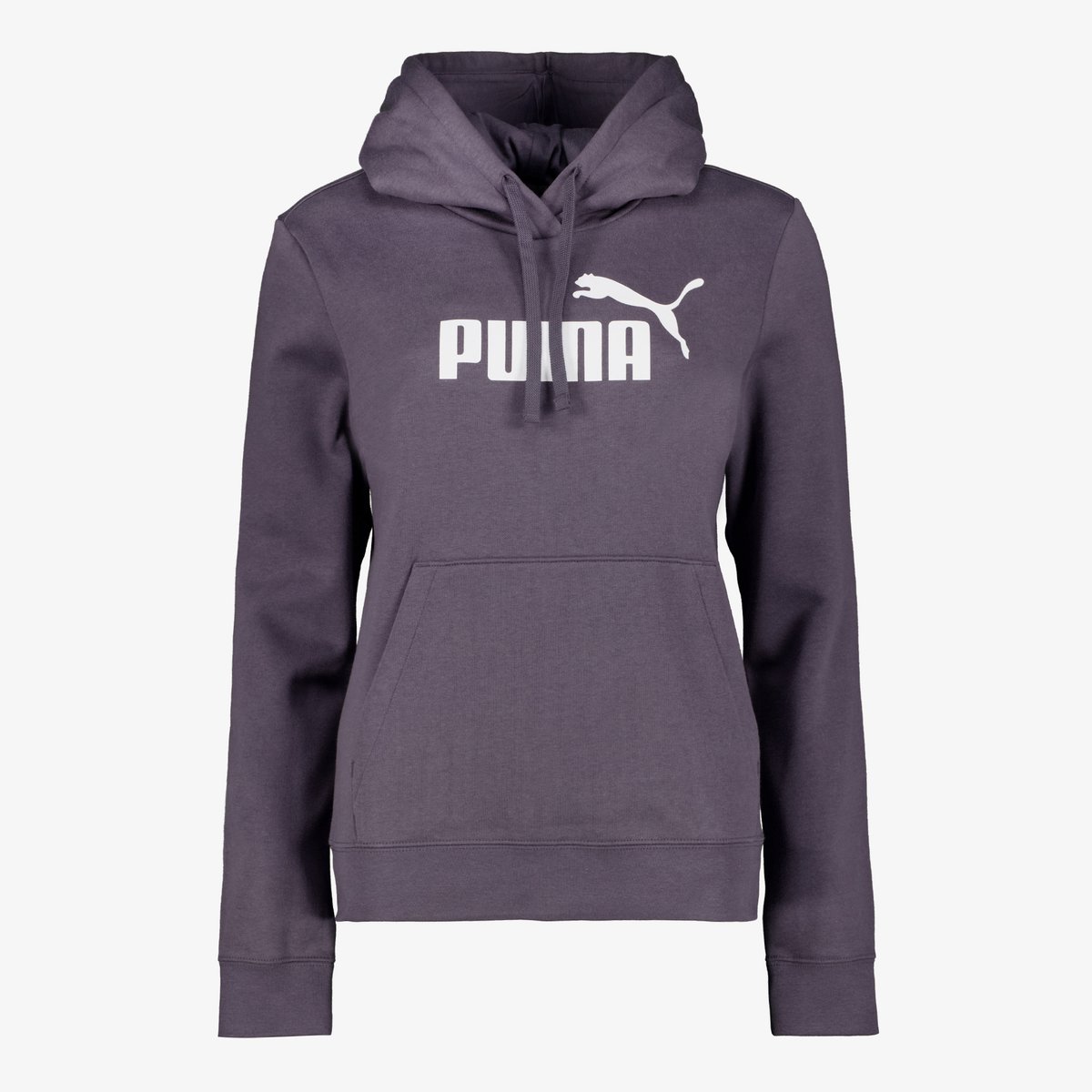 Puma ESS No. 1 Logo hoodie dames donkerpaars