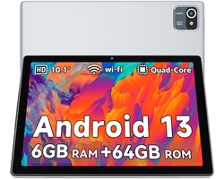 Hotlight MB1001 - Android 13 Tablet - 10.1 inch - 6(3+3)GB RAM/64GB ROM– 5000mAh - Grijs