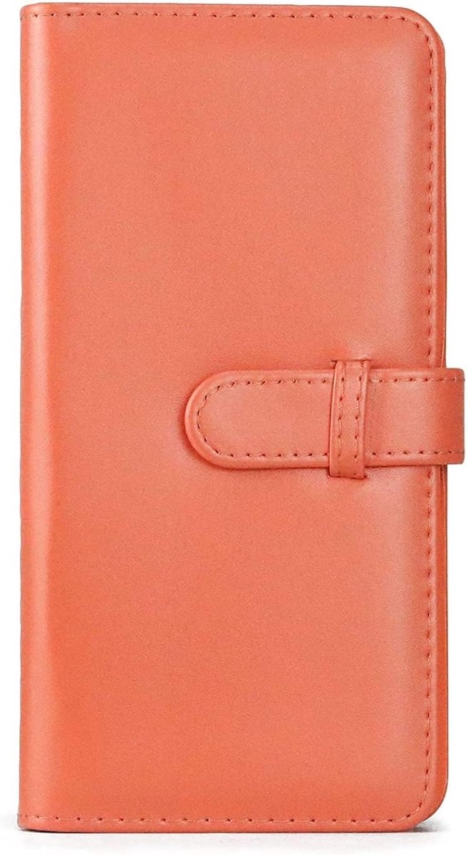 SnelShoppen - Mini Foto Album voor Vierkante Instant Camera SQ1/SQ10/SQ20/SQ6 - 80 Pockets Premium PU Leer - Voor Foto's, Credit Cards en Naamkaarten