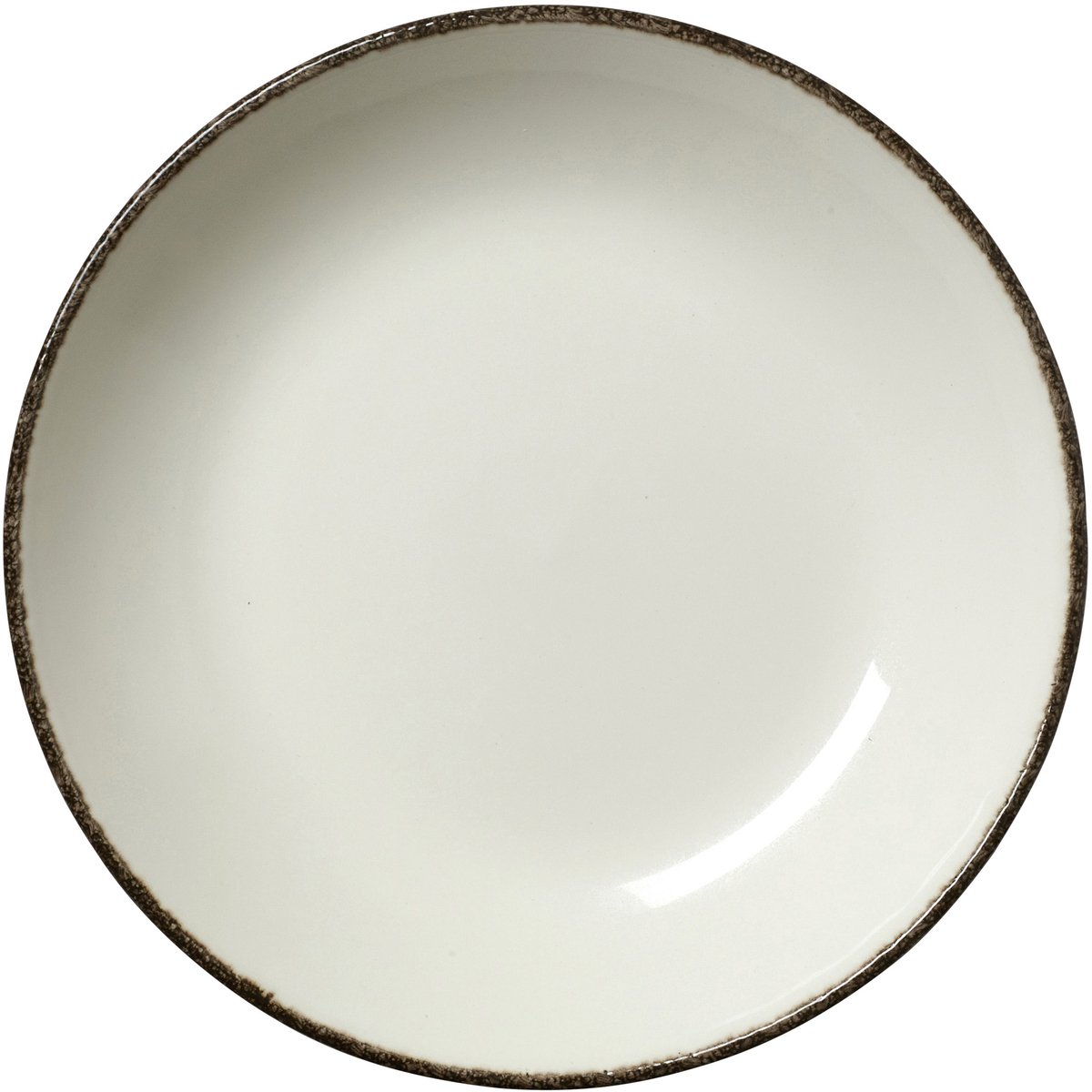 CHARCOAL DAPPLE DIEP BORD D21,6CM SET 24 79CL COUPE - 24 STUKSS