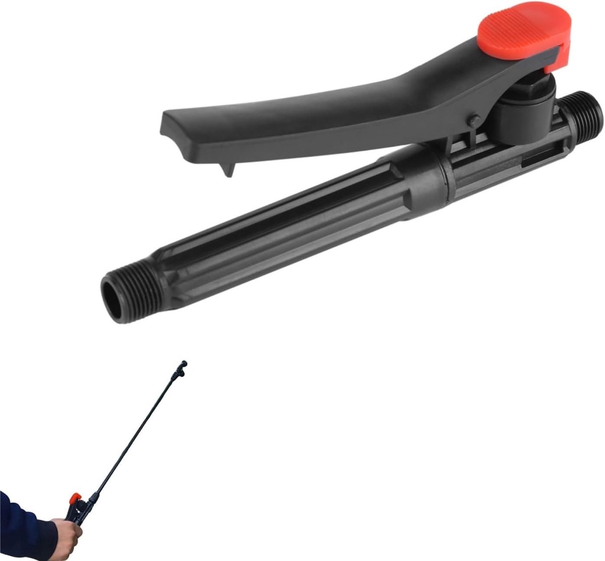 Sproeierhandvat voor Tuinspray, Vervangend Trigger Gun Onderdelen voor Effectieve Tuinonkruidbestrijding en Irrigatie