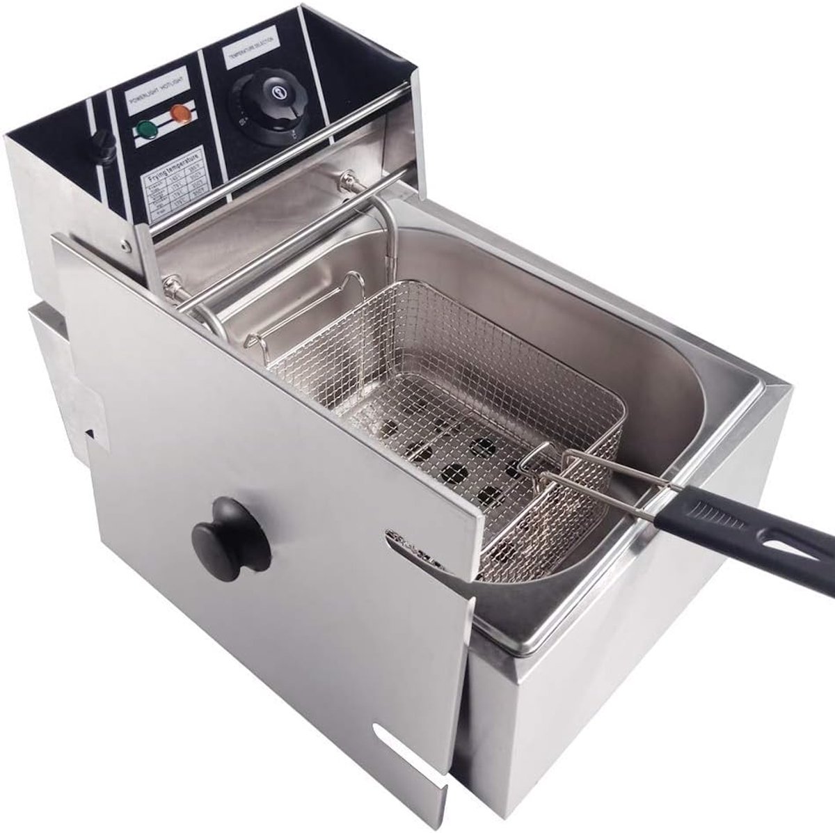 Friteuse-Deep Fryer-6 ltr -Olie -Friet bakken-Frituurpan-220V