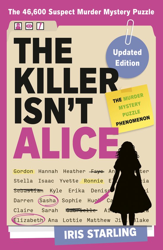 The killer isn't alice - cover