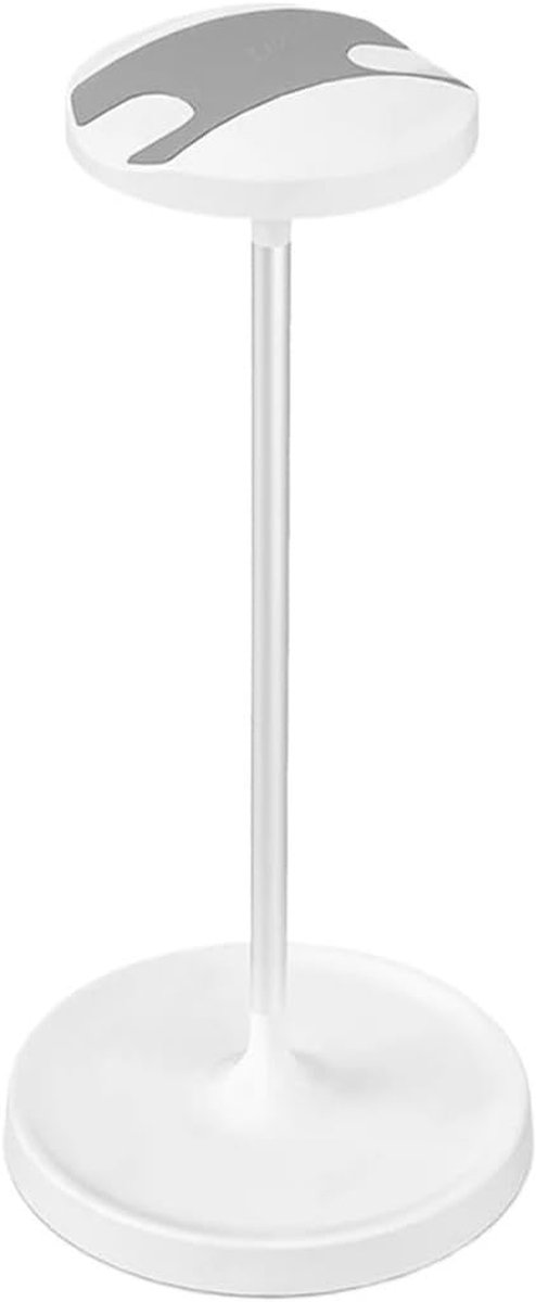 Hoofdtelefoonstandaard - Headset Houder - Bureau Organisatie - Stabiel Anti-Slip Ontwerp - 26 cm - Wit