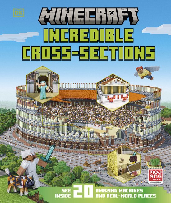 Minecraft - Dwars door de wereld van Minecraft - cover