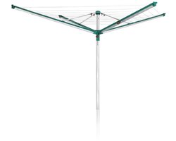 Leifheit droogmolen Linomatic 500 deluxe incl. bodemhuls en beschermhoes - 50 m drooglengte - 5 wasmachineladingen
