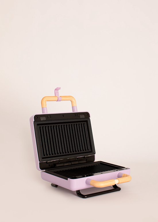CREATE - Tosti-ijzer, grill en wafelijzer met verwisselbare platen - Dubbel - STONE STUDIO van CREATE — afbeelding 2