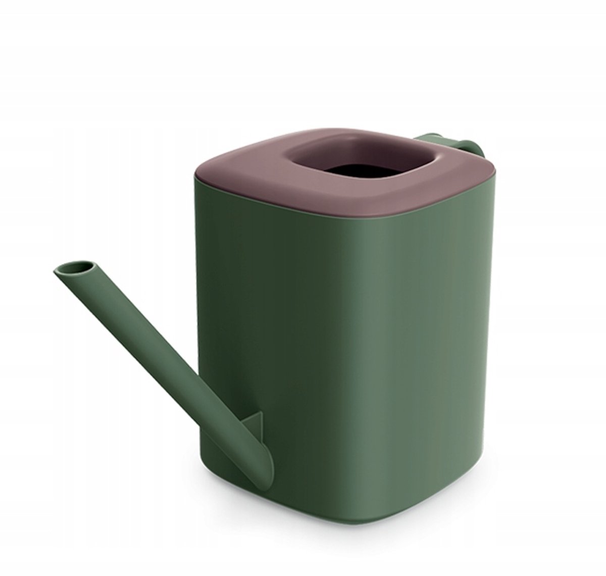Prosperplast Tubi - Kunststof Gieter - 1L - Groen-Bruin - Ergonomisch
