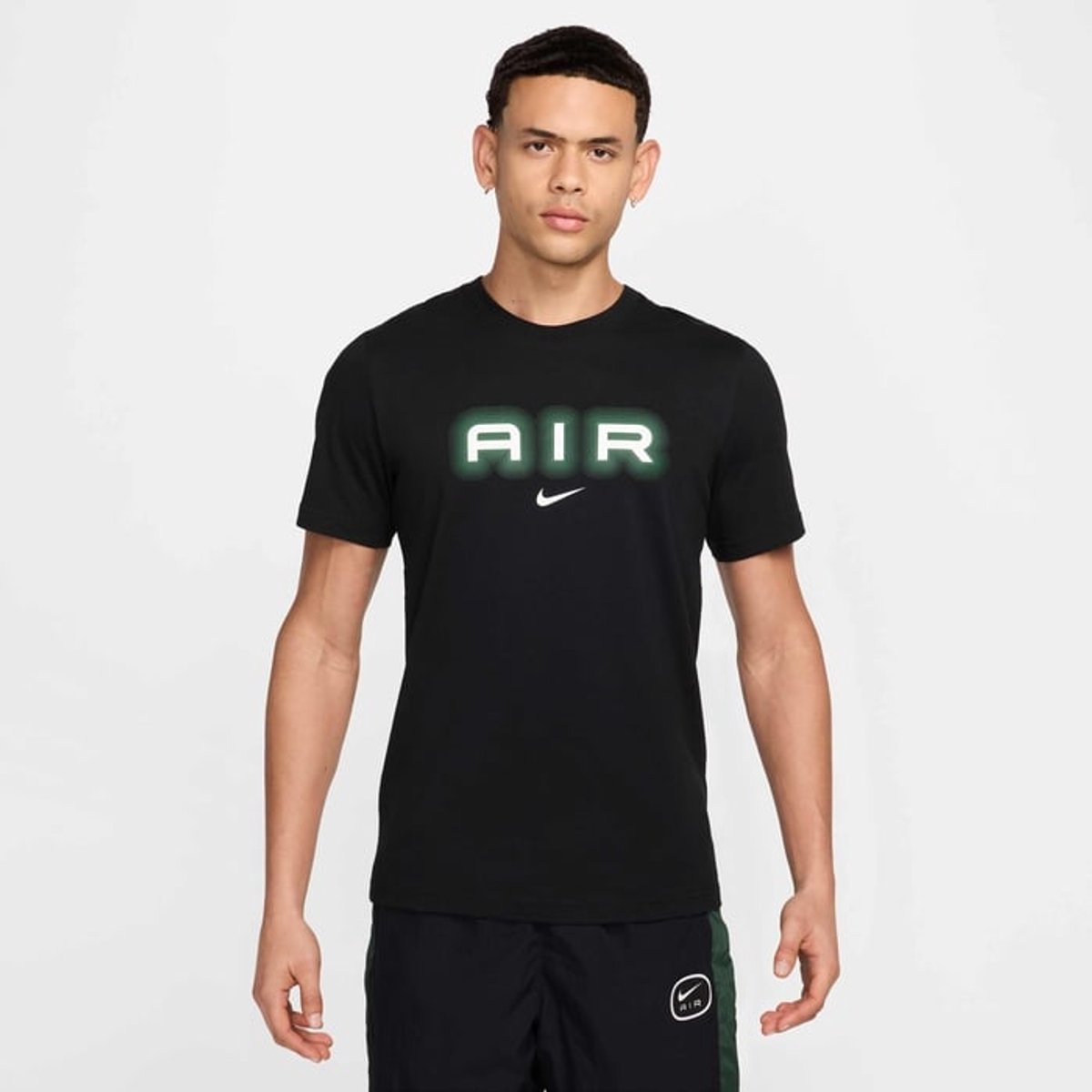 Nike Air T-Shirt T-shirt XXL – Nike Air Lifestyle Zwart