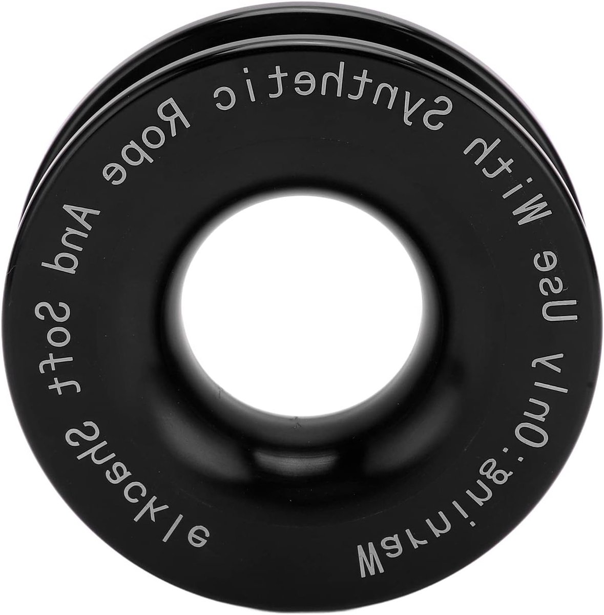 Snatch Ring voor Winch, Herstelring met 41000lbs Breeksterkte voor Zachte Shackles en Touwen van 3/16in tot 3/8in