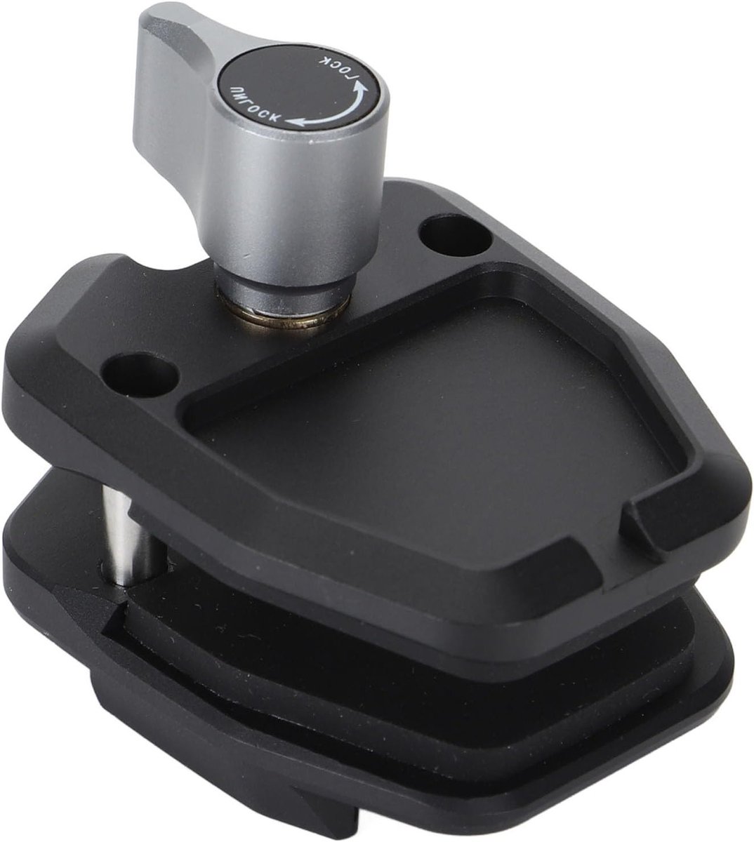 180° Draaibare Aluminium Bevestiging voor Actiecamera's, Geschikt voor Motoren en Windschermen, Ideaal voor 360 X4, ONE X2, Ace Pro en Pocket 3
