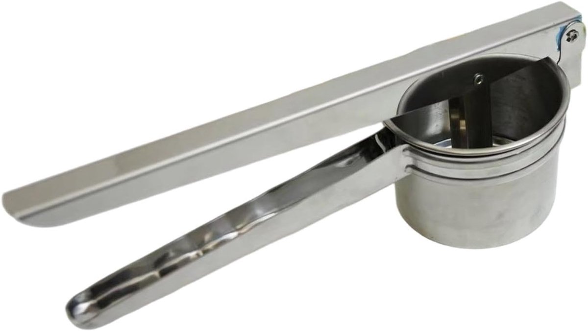 Roestvrijstalen Citruspers - Handpers Sapmaker - Sappen Maken - Efficiënt Hefboom Systeem - 27.5 cm - Zilver