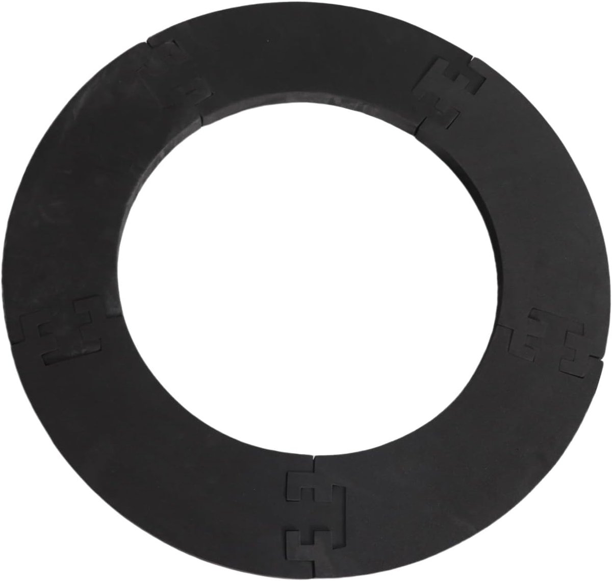 Dartbord Surround Ring - Beschermring Darts - Muur Beschermen - Flexibel Splitsontwerp - 45 cm Diameter - Zwart