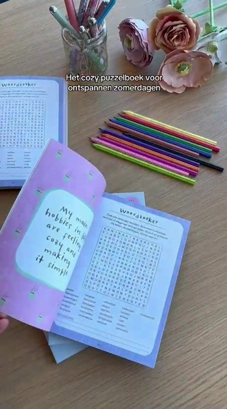 Het cozy puzzelboek - Het cozy puzzelboek voor ontspannen zomerdagen