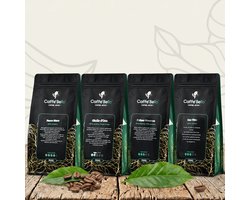 CAFFÈ BELLO Balanced Beans Discovery – Proefpakket Koffiebonen 1 kg – 4 Smaken – Premium Blend – Geschikt voor Volautomaat