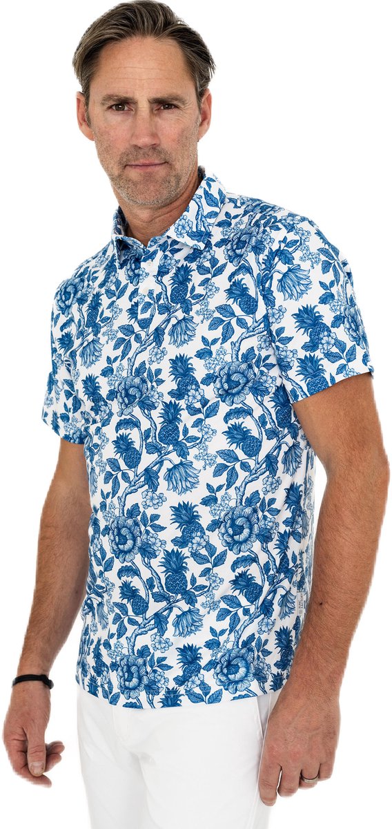 Func Factory mannen Polo Pineapple maat XXL van Func Factory — afbeelding 3