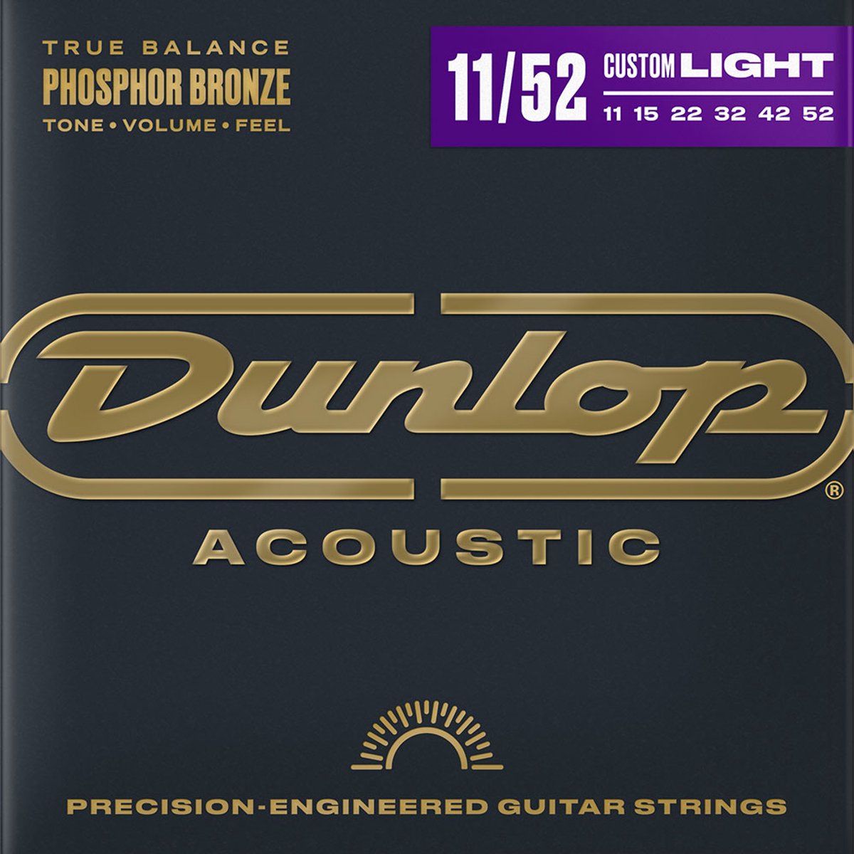 Dunlop Acoustic strings medium light 11-52