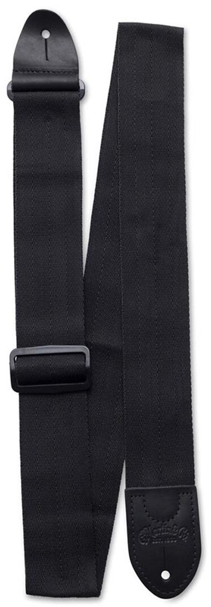 Martin 18A0103 Gitaarband met Plectrumhouder Zwart