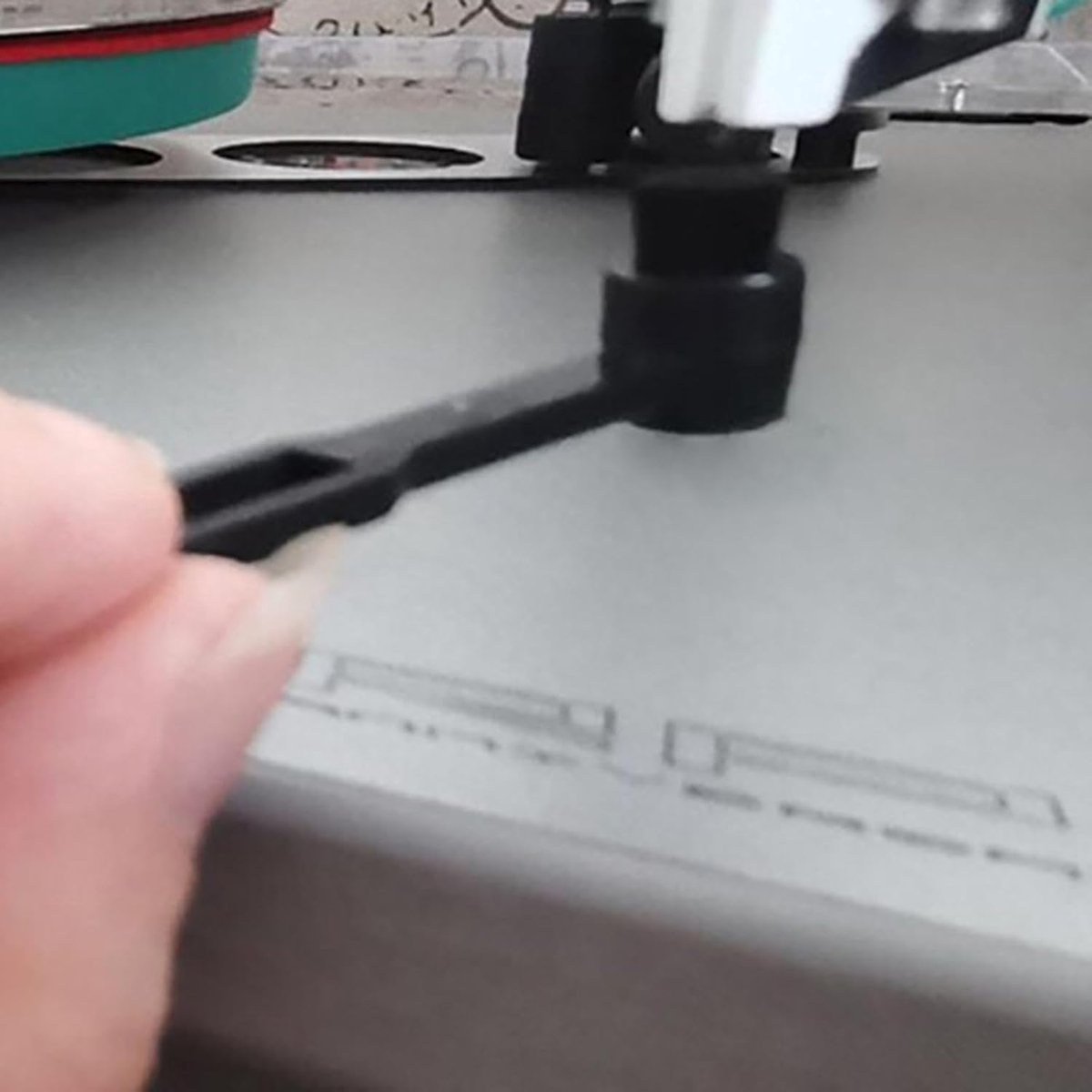 Draaitalbel Gereedschapskit - Vinyl Afstelset - Platen Kalibreren - Complete Set - 5.9 cm - Transparant