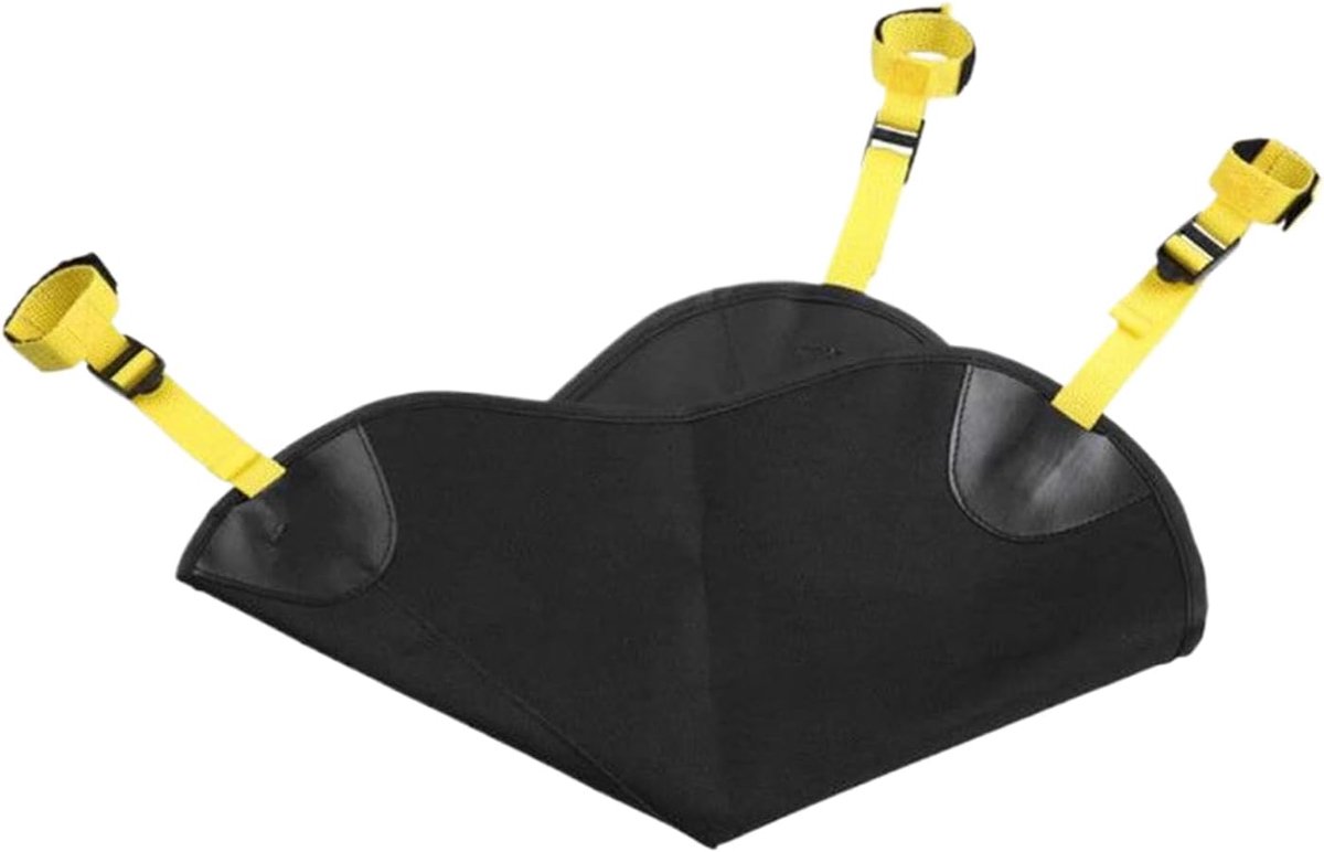 Statief Hangmat - Camera Gewichtszak - Stabiliteit Verbeteren - Verstelbaar Sluitsysteem - 38x22x1 cm - Zwart