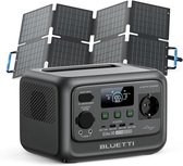 BLUETTI Elite 30 V2 + Sora 60 Zonnepaneel 60W - 288Wh LFP - 600W Powerstation - UPS - Camping, Thuis & Noodstroom