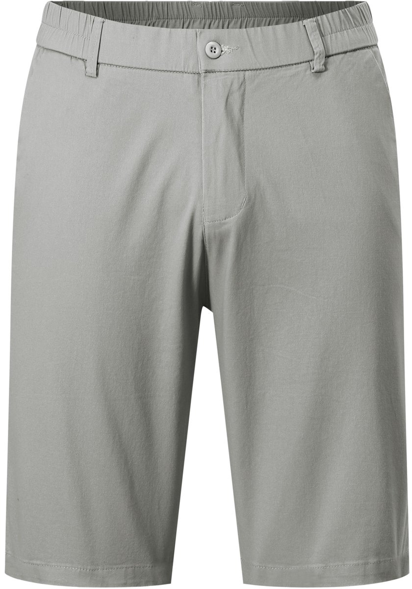 ALLTHEMEN Heren Straight Fit Casual Korte Broek - Elastische Tailleband - 36