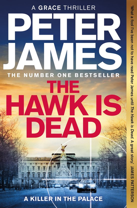Roy Grace21-The Hawk Is Dead - cover