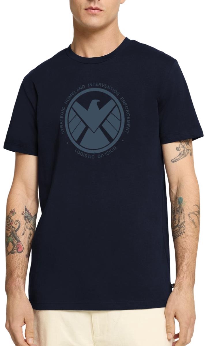 Avengers Iron Man Embleem Stark Industries Premium T Shirt Heren