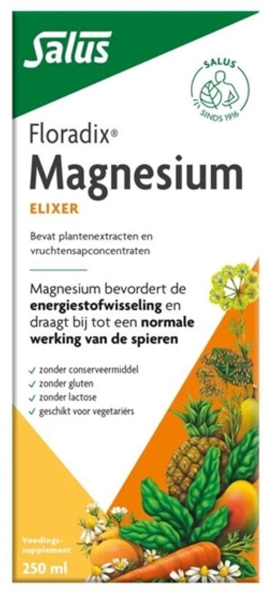 Floradix Magnesium - 2 x 250 ml - Voordeelverpakking