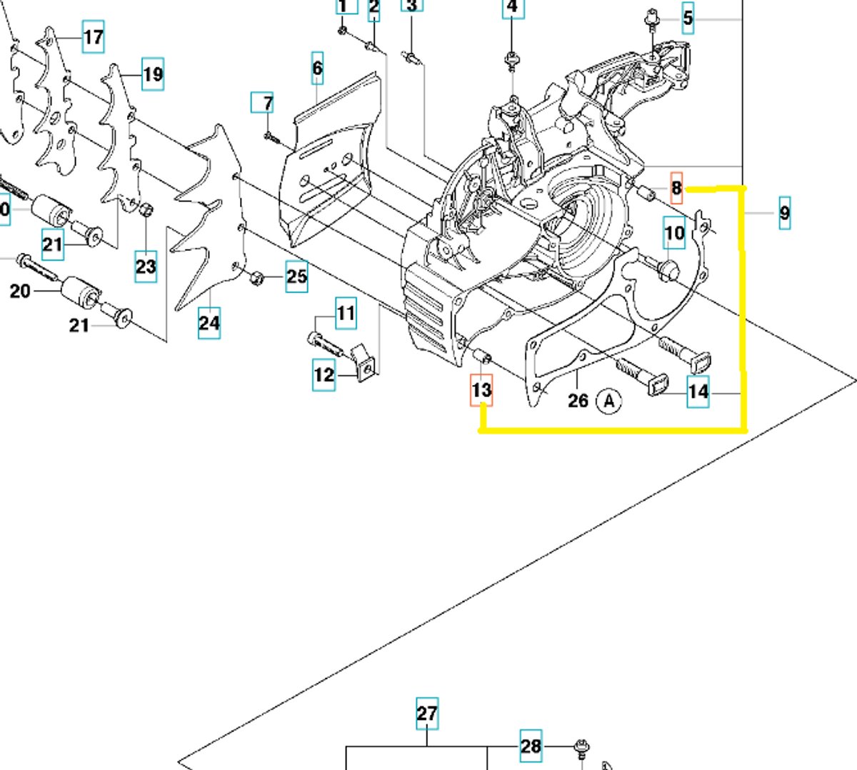 Husqvarna 395 XP Serie - Tulejka voor Kettingzaag - Accessoire - Optimale Prestaties