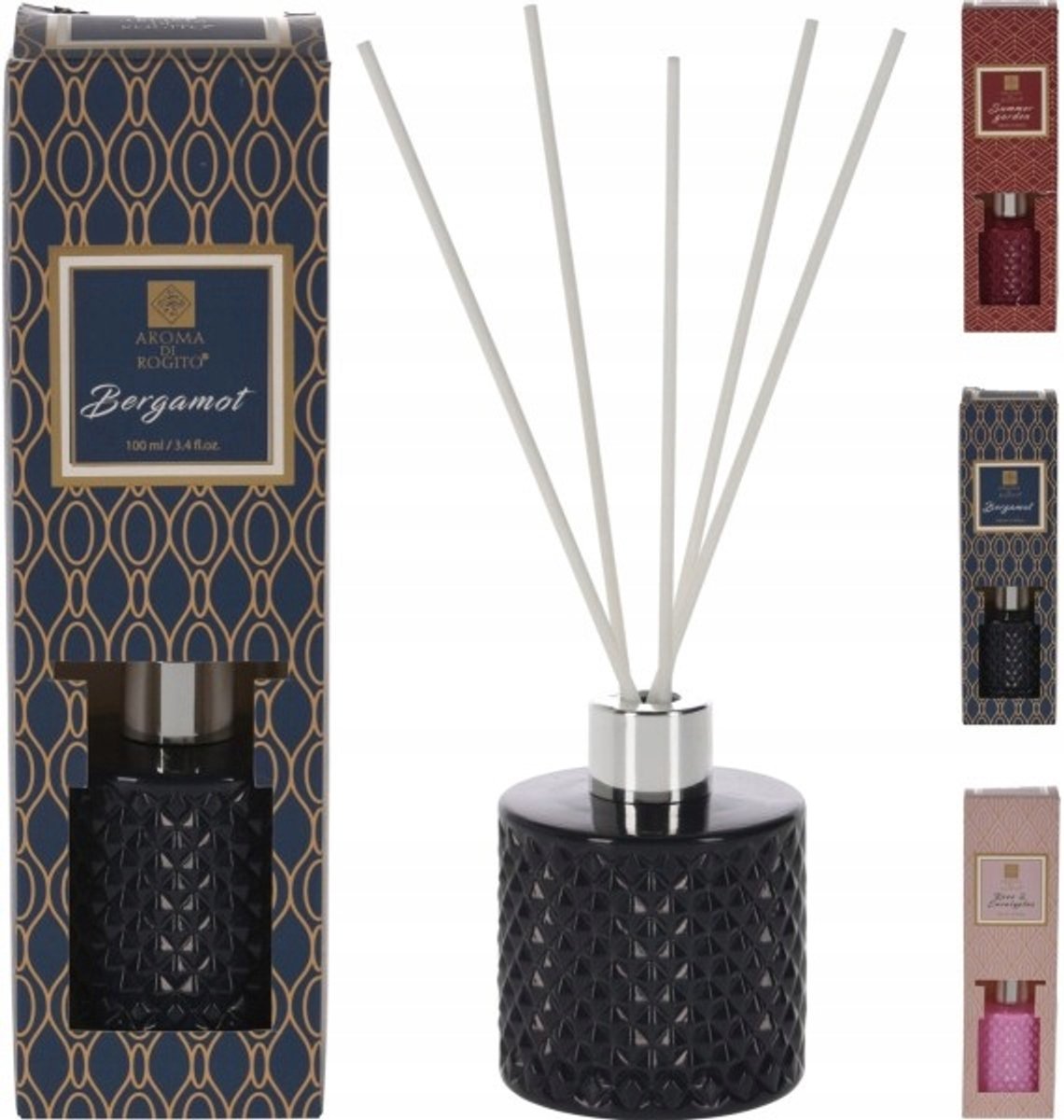 Aroma Di Rogito - Geurstokjes - 100 ml - Langdurige frisheid - Geschenkverpakking