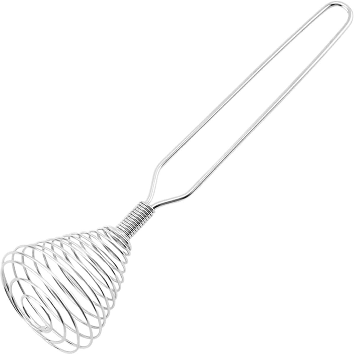 Keuken Garde - Handmixer Roerder - Ingrediënten Mengen - Flexibele Veer - 22 cm - Zilver