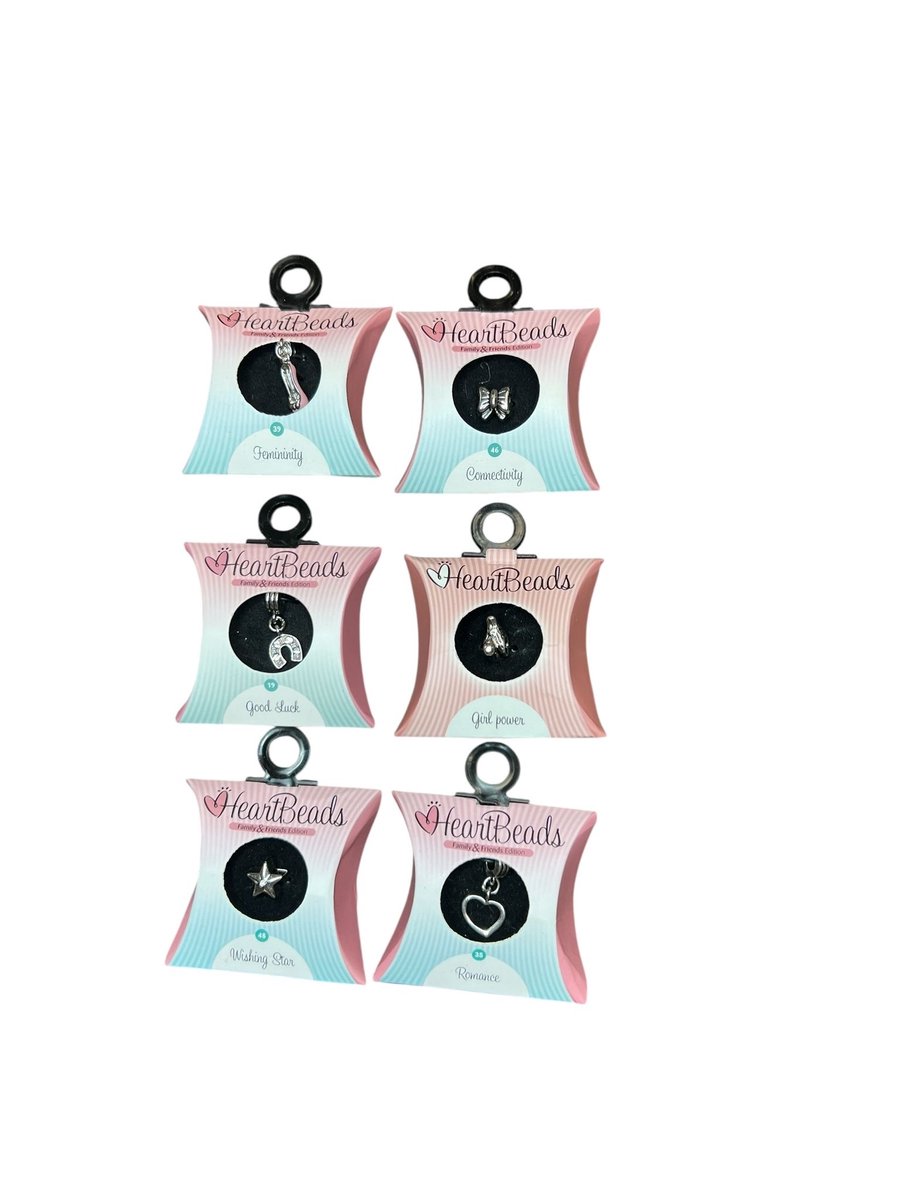 6x HeartBeads Bedel