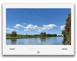 SplashVision® Waterdichte badkamer TV - ESI-27W - Android Smart LED GOOGLE TV - Wit