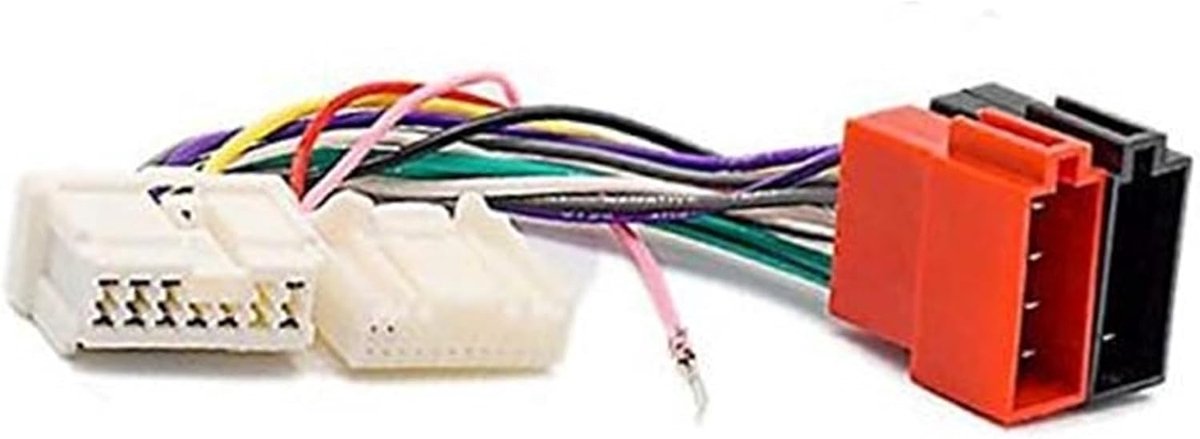 Radio Kabelboom Adapter - Connector Kabel - Auto Audio - Naadloze Verbinding - 2.54 cm - Zwart
