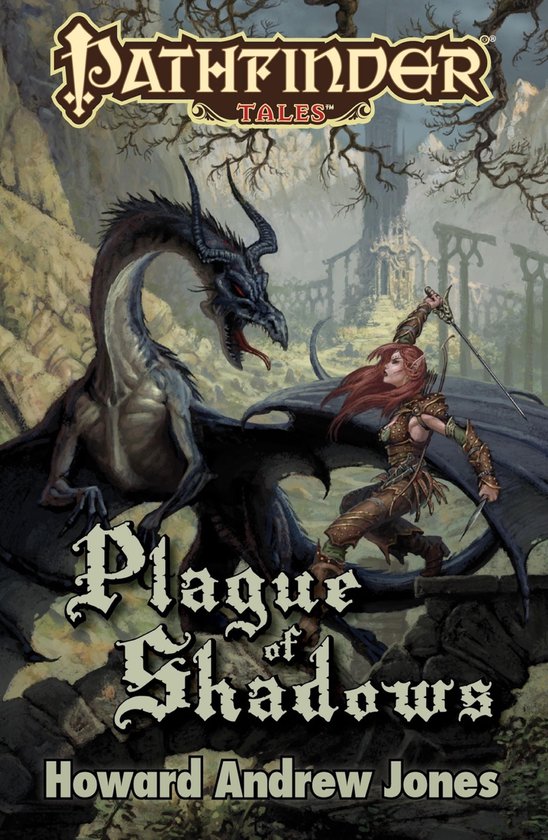 Pathfinder Fiction - Pathfinder Tales: Plague of Shadows - cover