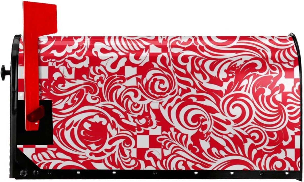 Brievenbus Cover - Post Decoratie - Buiten Versieren - Magnetische Bevestiging - Standaard Maat - Wit