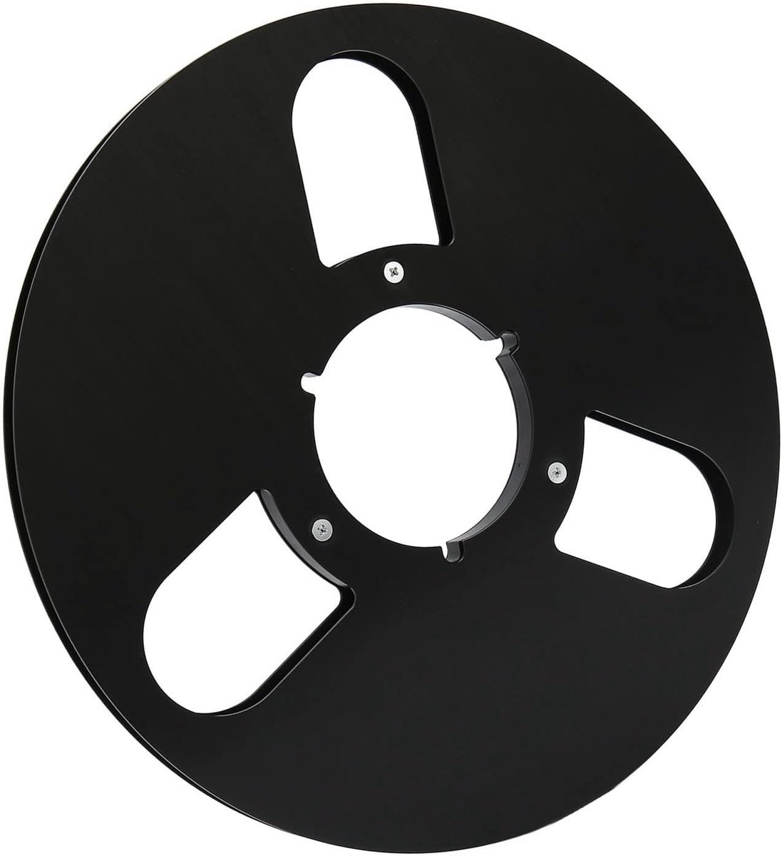 Lege Tape Spoel - Spoel voor Tape Machine - Muziek Opnemen - Drie Gaten Ontwerp - 10.5 Inch - Zwart