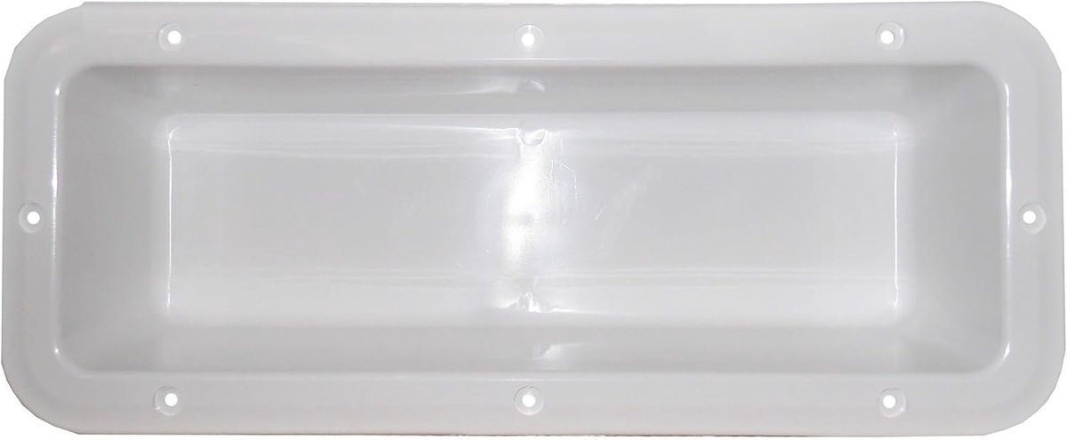 Brandblusser Houder - Brandblusser Bevestiging - Veilig Opbergen - PVC Materiaal - 424 mm - Wit