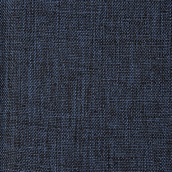 Textuur van donkerblauw textiel met een ingeweven patroon.