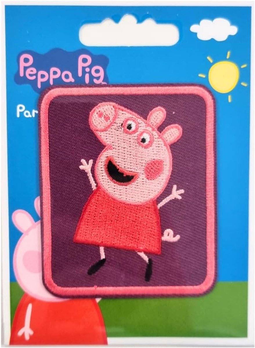 Peppa Pig - Blij - Patch