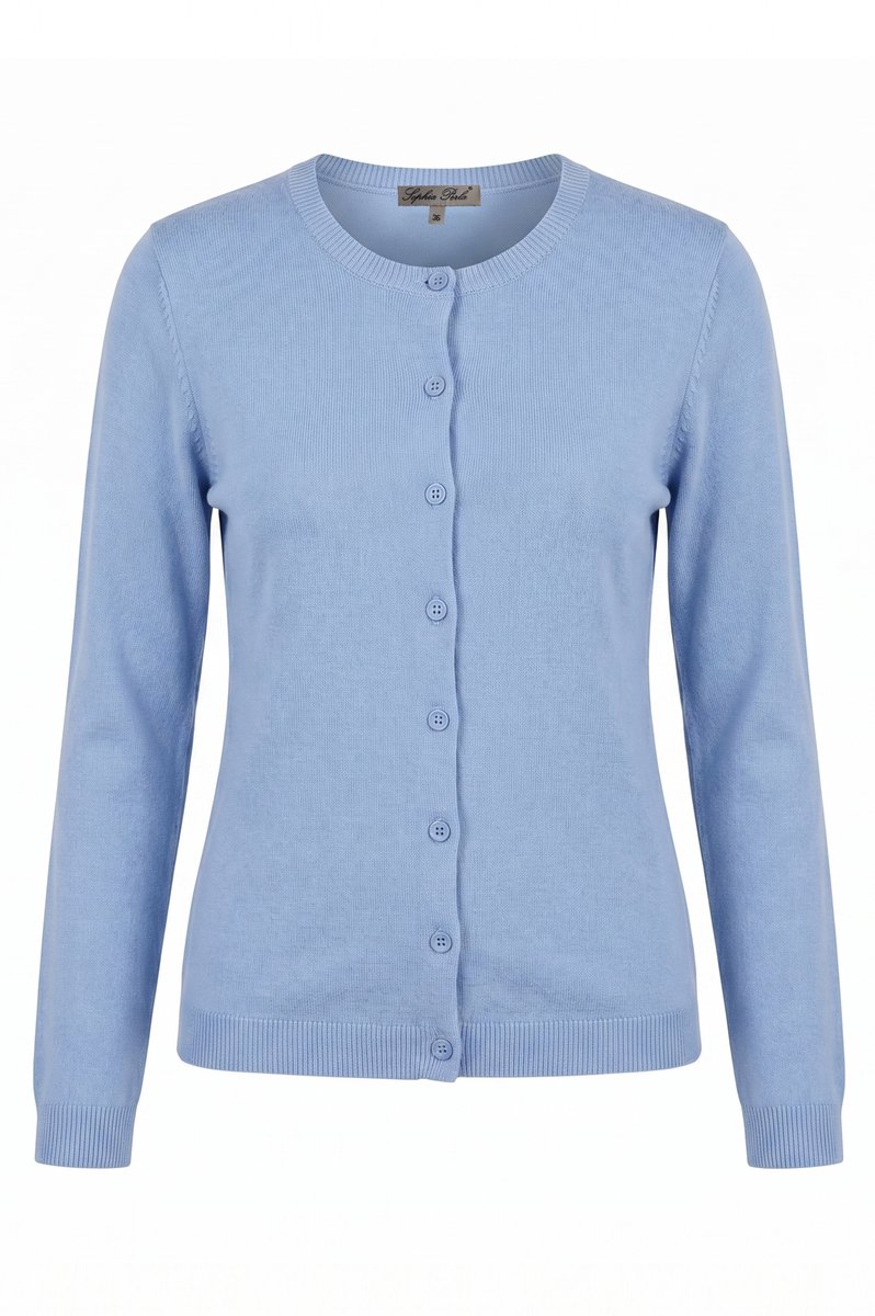 Sophia Perla - Pem - Vest -PowderBlue -Maat 38