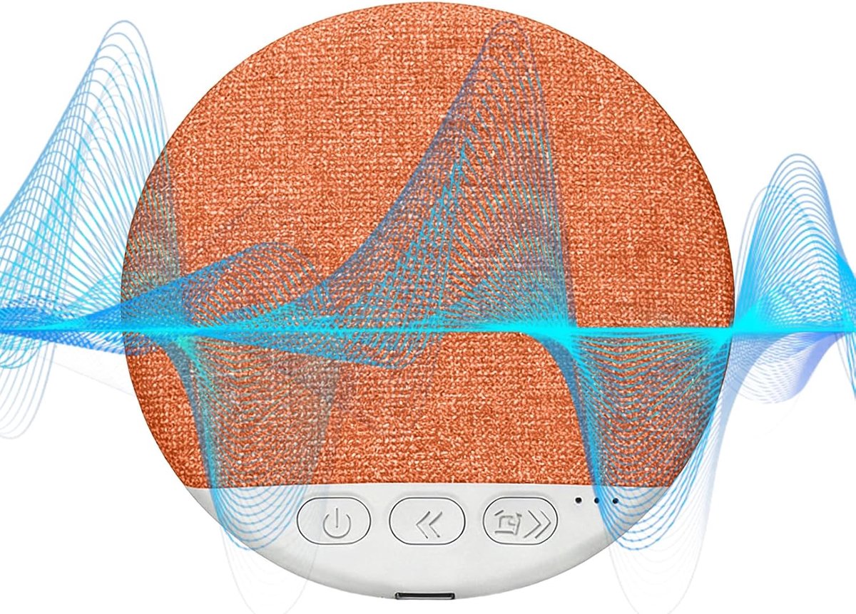 Onderkussen Speaker - Draadloze Koptelefoon - Rustig Slapen - Botgeleiding Technologie - 2.3 x 11.6 x 2.3 cm - Oranje
