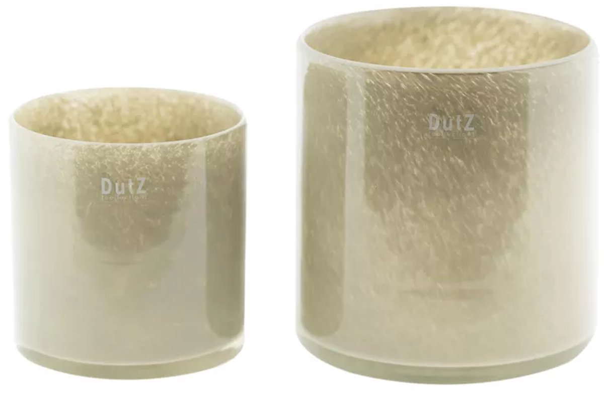 Dutz | Cilicnder C1 | Taupe | H14xD14 cm