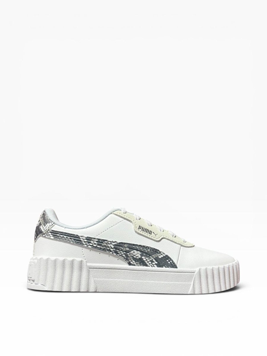 Puma Carina 3.0 Snake chic Sneakers Dames – Doos Zonder Deksel Wit