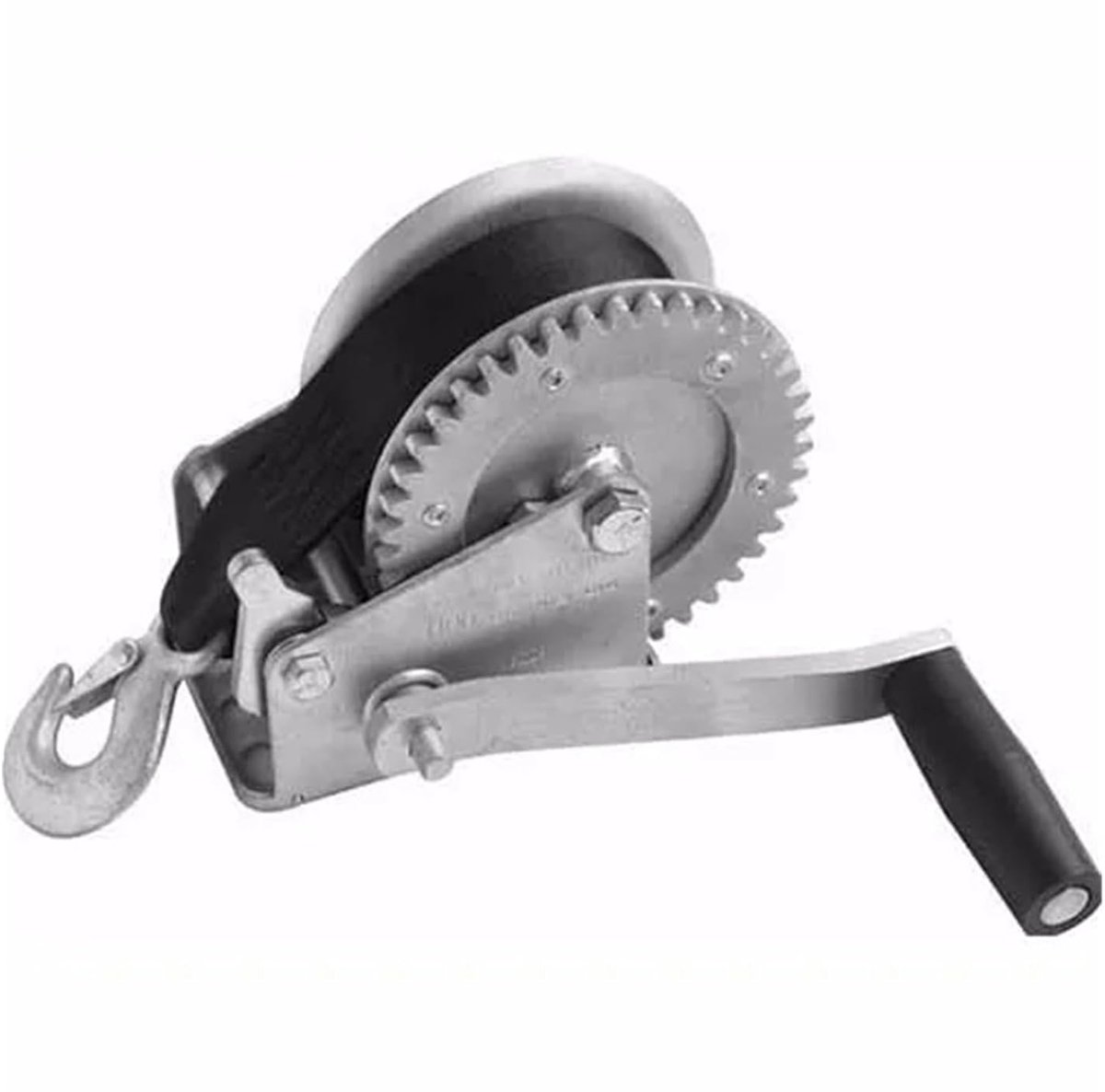 Handlier - Trek Lier - Zware Lasten Verplaatsen - Met Singel Sling - 800lbsx6-8M - Zilver